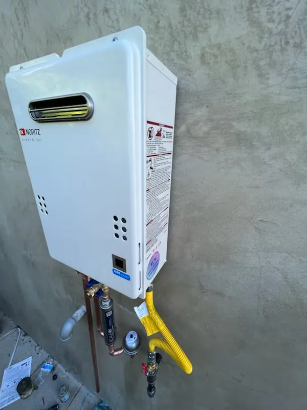 Tankless water heater installation for Lynn Woods homes